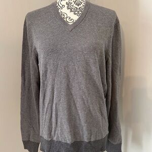Michael Kors V neck gray sweater